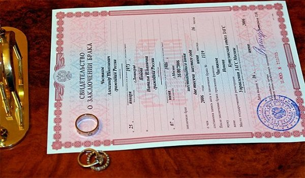 Детали документа. Что делать, если свидетельство о браке потеряно?