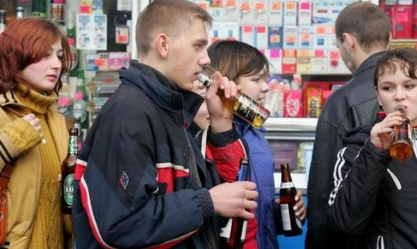 Административная ответственность подростков за употребление спиртных напитков
