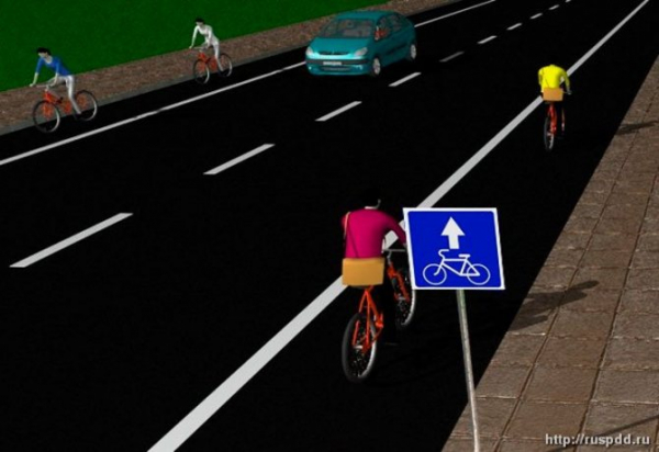 Правила дорожного движения для юных велосипедистов