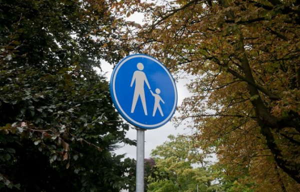 Что означает знак «Пешеходная зона» и для чего он нужен?