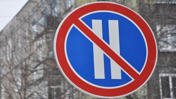 Знак 3.29 Парковка запрещена по нечетным дням месяца